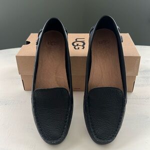 Gently worn Ugg Flores leather loafer